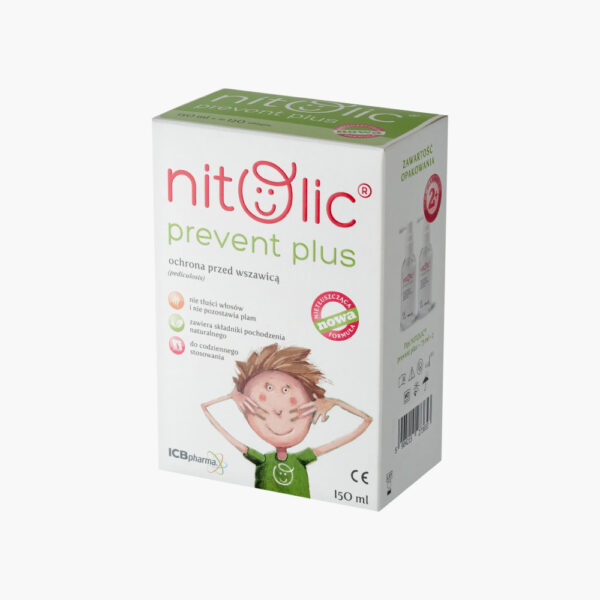 Pipi Nitolic Prevent Plus 150 ml spray na wszawicę